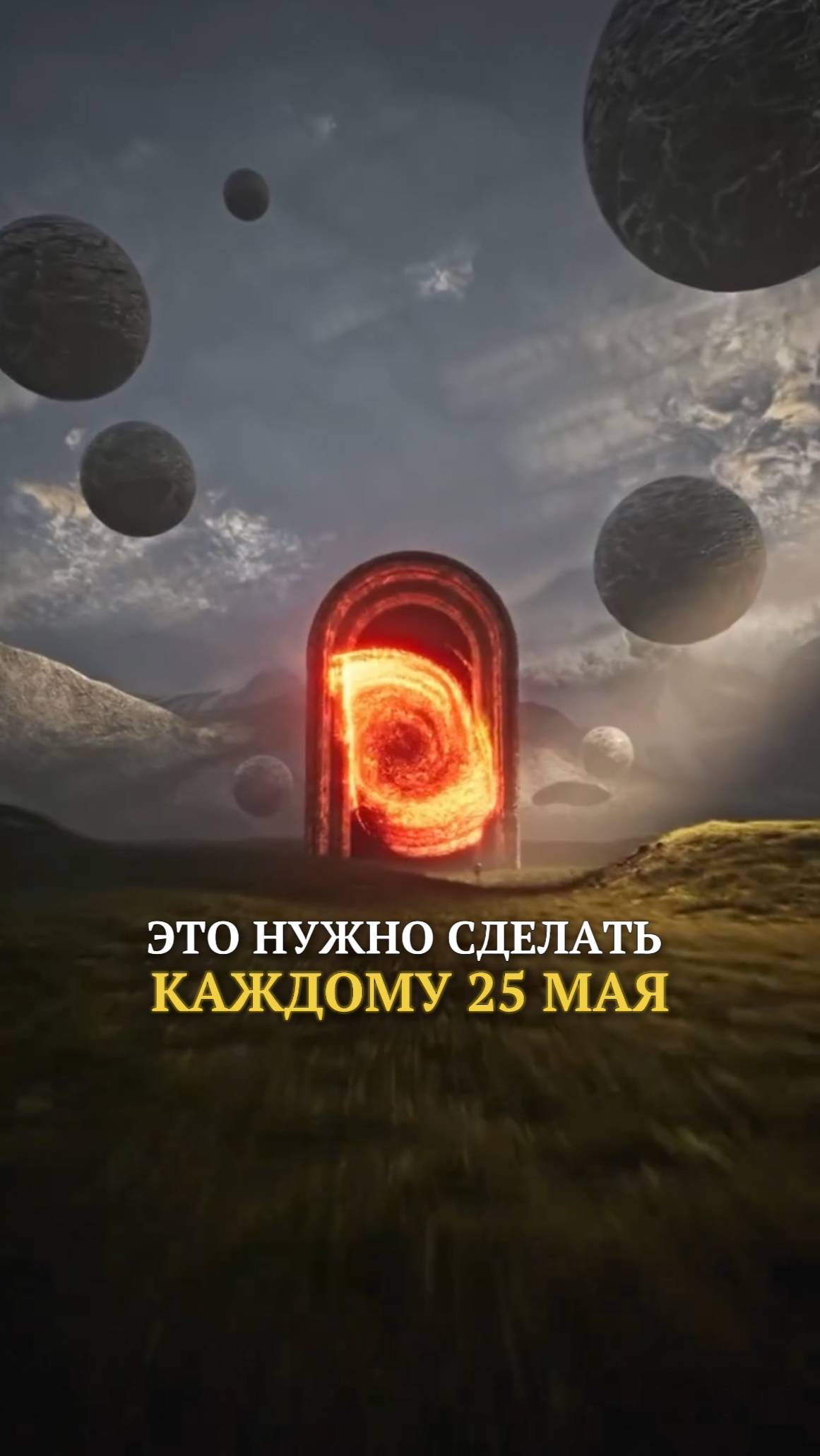 Это нужно сделать каждому 25 мая