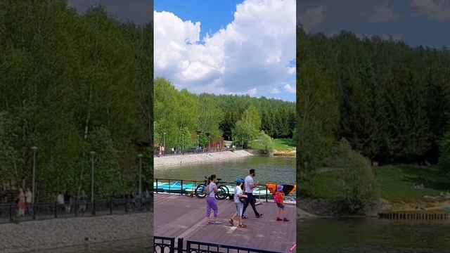 Где в Москве отдохнуть с детьми на природе у воды - пляж в Москве в парке Тропарево