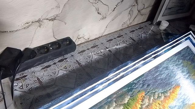 Вышивка крестиком. Снова про дорисовку вышитой работы.