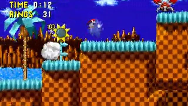 Sonic 1 Morning Edition (GEN) Gameplay on Sonic 1 Hack