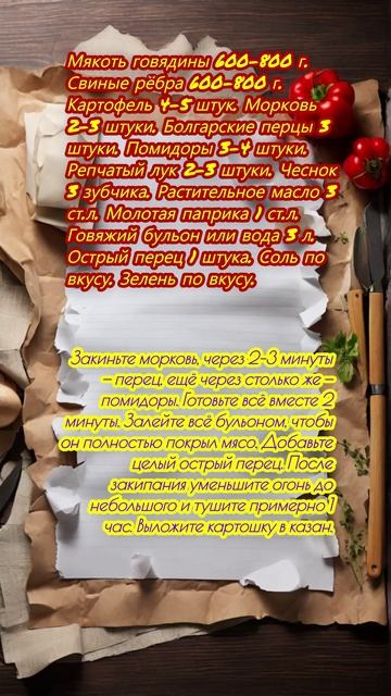 Бограч — суп-гуляш по-закарпатски