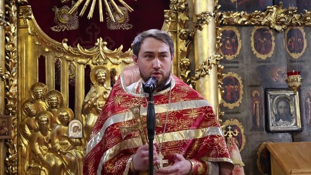 Проповедь иерея Александра Михайлова  22.05.2025