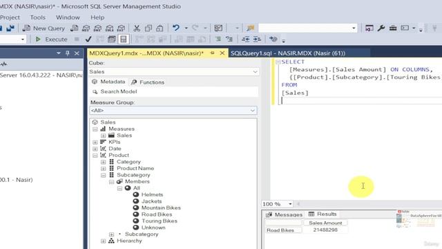 29. (SSAS-SQL Server) Multidimension expressions (MDX) Query Language