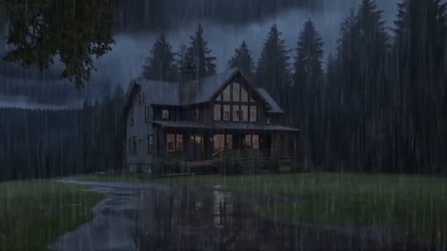 Rain Sounds For Sleeping - 99,8% Instantly Fall Asleep With Rain And Thunder Sound At Night