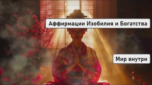 ПРОСТО СЛУШАЙ — И ДЕНЬГИ ПРИЙДУТ ИЗ РАЗНЫХ ИСТОЧНИКОВ | Аффирмации Изобилия и Богатства