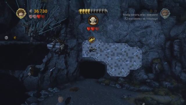 Lego The Lord of the Rings - #17 - Приручение Голлума