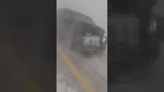 Жесть.....Трасса Нур-Султан - Караганды ( мост а.Аршалы) а