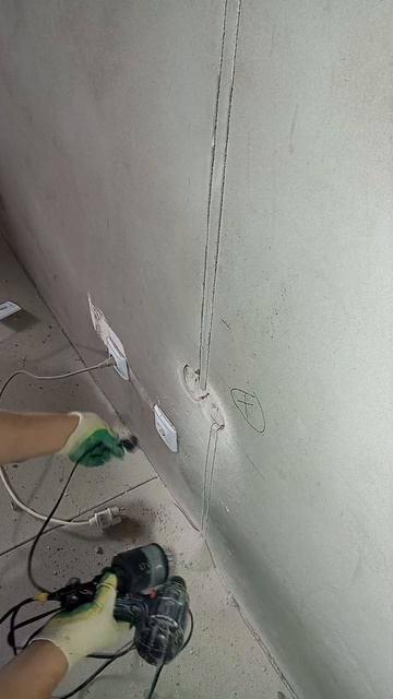 Обновляю новую коронка по бетону