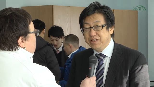 Представители TEPCO  (АЭС Фукусима) на ЧАЭС