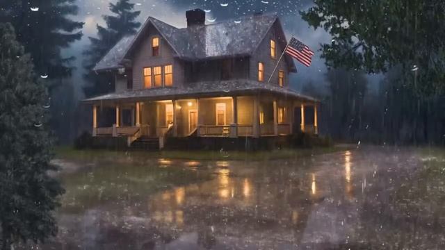 Rain Sounds For Sleeping - 97% Instantly Fall Asleep With Rain And Thunder Sound At Night