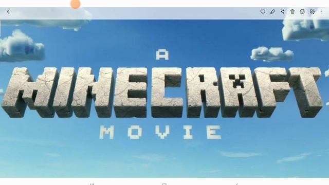 Посхалки в фильме Minekraft.