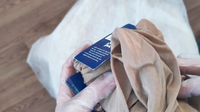 Винтажные колготки c блеском, модели с эффектом поддер