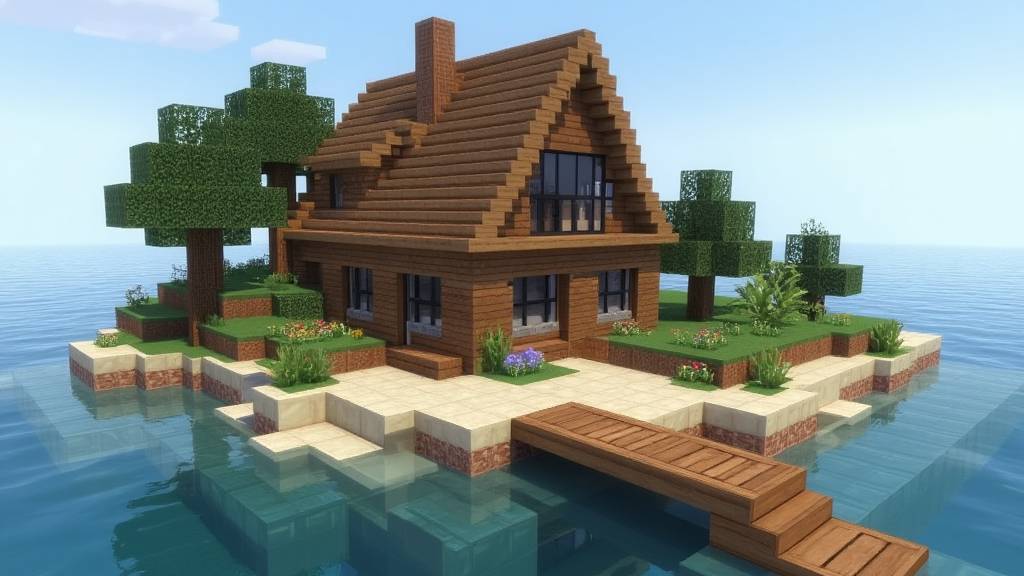 🐟 Морское сафари на лодке — исследуем подводный мир Minecraft! 🌊