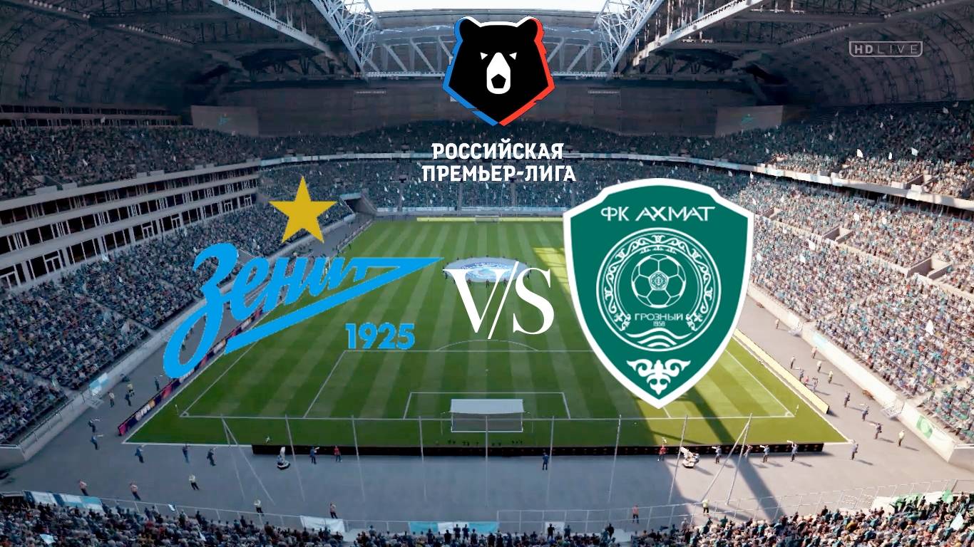 Зенит - Ахмат Обзор матча 24.05.2025. Чемпионат России.