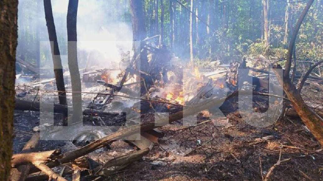 Экипаж потерпевшего крушение в Орловской области вертолета погиб