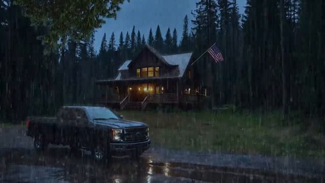 Rain Sounds For Sleeping - 99,9% Instantly Fall Asleep With Rain And Thunder Sound At Night