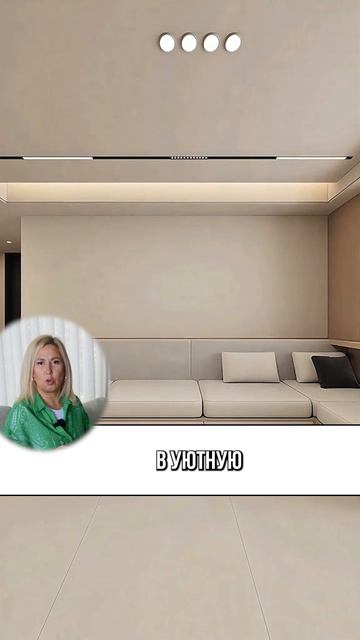 Удобная планировка гостиной и балкона