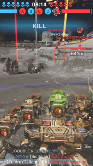Подборка килов! War Robots @YTCuatro #warrobots