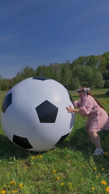 Большой женщине большой спорт! ⚽⚽⚽