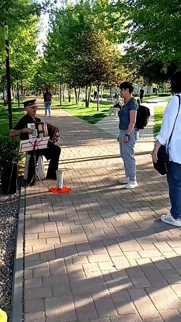Песни военных лет под аккордеон