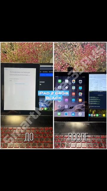 iPad 2 [A1396] Разблокировка Обход iCloud блокировки выполнен!