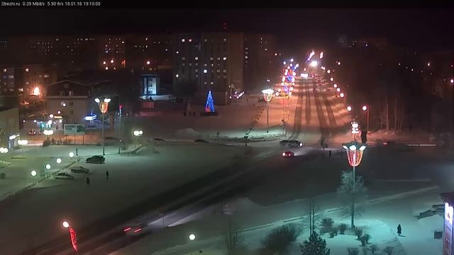 18 января 2016, Стрежевой -  хотел проехать на "красный". ДТ