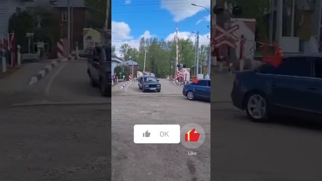 На пробеге пацаны 9 мая