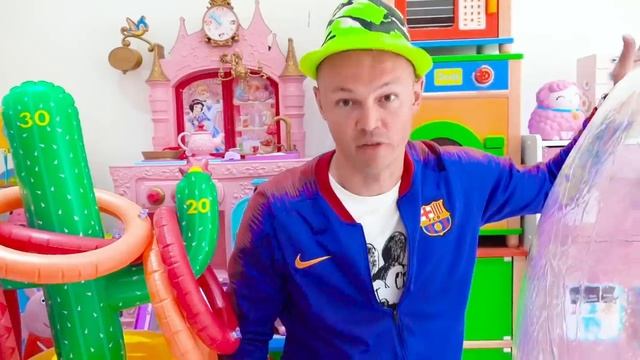 MISTER MAX | МИСТЕР МАКС - Макс и Кэти просят папу подарить им надувной домик