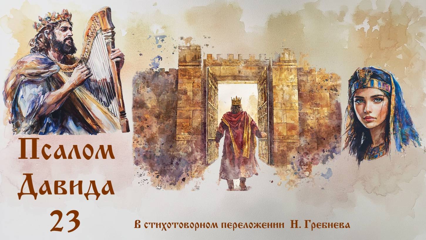 Псалом 23 в стихотворном переложении (исполняет Амонет)