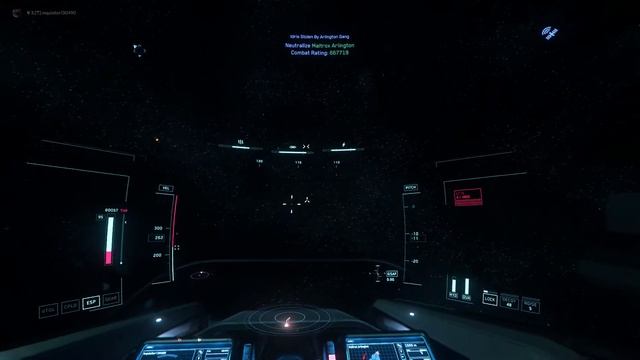 Star Citezen в соло Ares Inferno vs Idris за 225000 aUEC