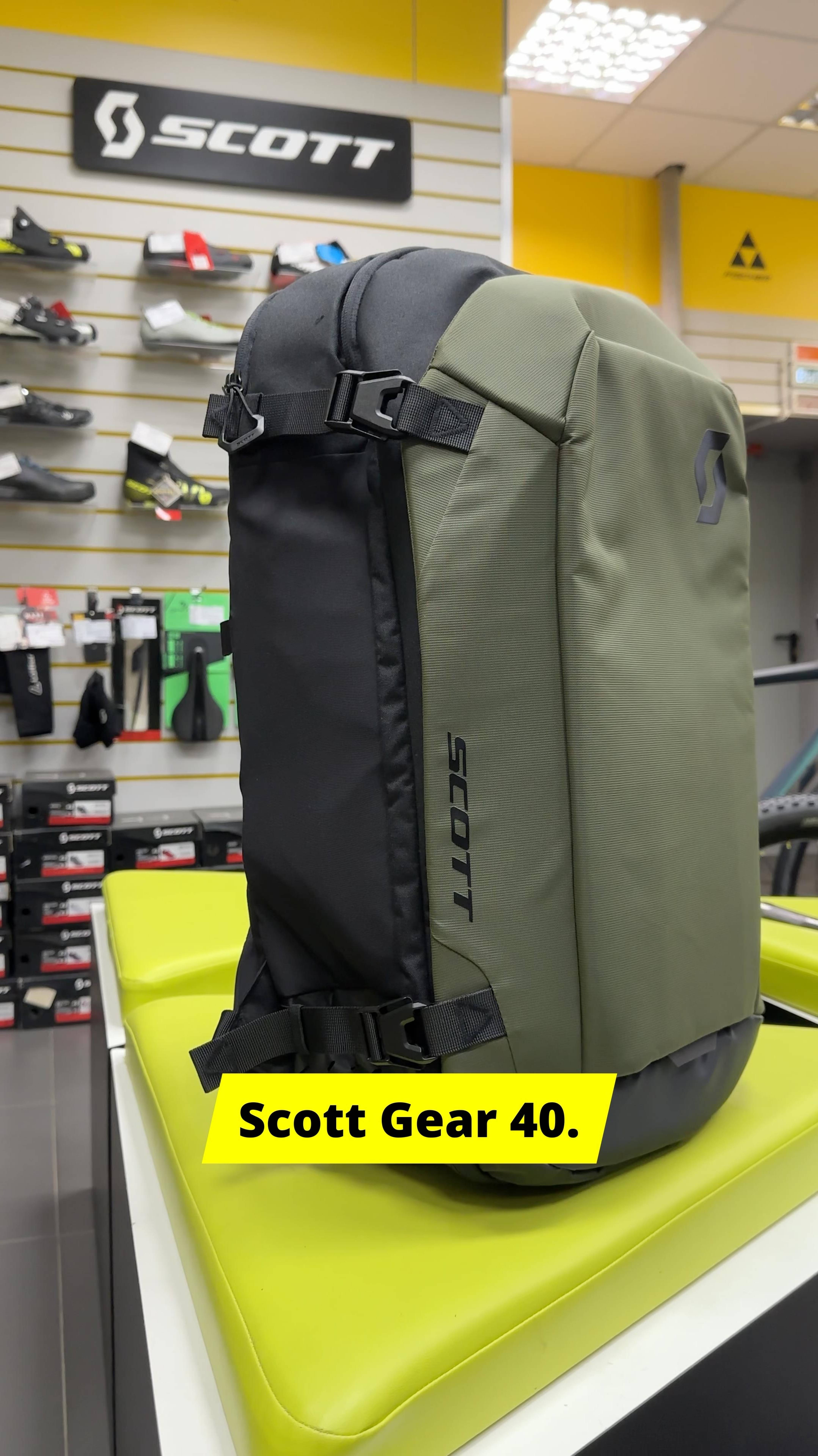 Для спорта и путешествий — рюкзак SCOTT Gear 40 #scottbikes #backpack #рюкзак