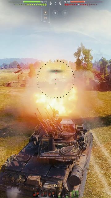 Любимый! - AMX M4 54 ➜ 8 Фрагов 9.6K Урона - #shorts #wot #AMXM454 #миртанков