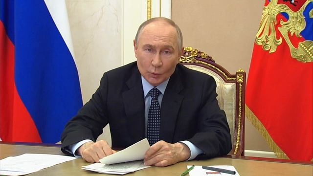 российский🇷🇺 лидер? Владимир Владимирович Путин. раскрыл планы России.🇷🇺