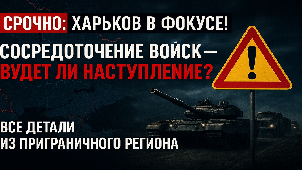 Харьков под прицелом? Масштабное сосредоточение войск на границе