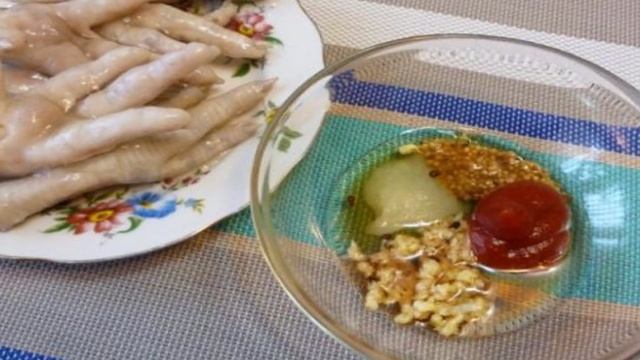 Куриные лапки к пиву