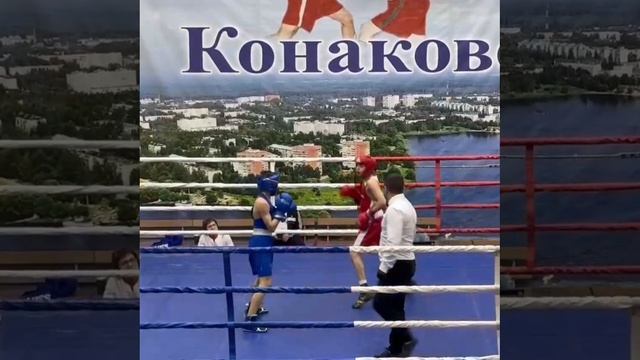 Хороший бой Турнир в Конаково Давид Быдин (подпишись на наш канал и ставь лайк)#бокс #boxing #Россия