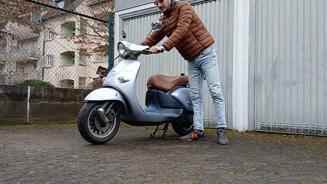 Aprilia Habana 50 Mojito :  Студен старт след 1,5 месец / Скутер
