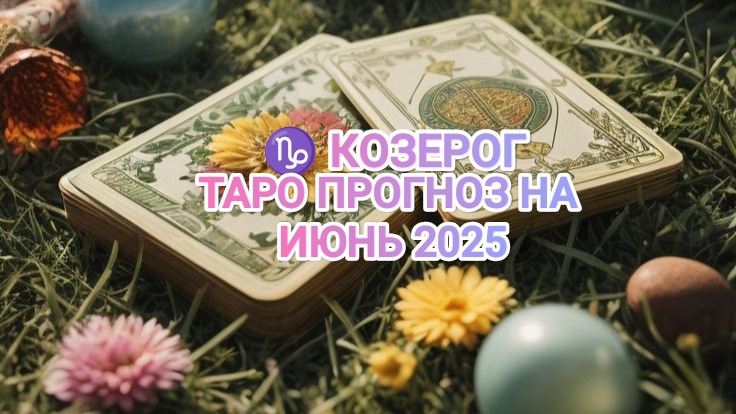 ♑ КОЗЕРОГ ☀️ ТАРО ПРОГНОЗ НА ИЮНЬ 2025