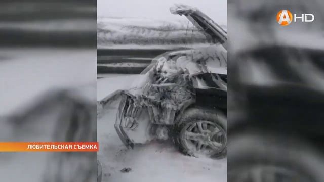 На Восточной объездной дороге в Мурманске произошла м