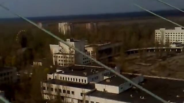 Нелегал в Припяти Виды с 16 этажки