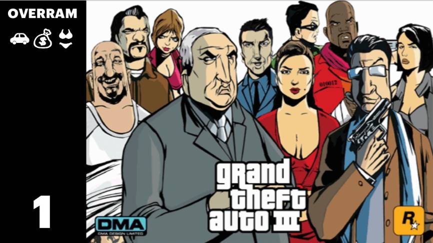 GTA 3 DE. Играю первый раз. № 1. Grant Theft Auto III: The Definitive Edition. Прохожу сюжет