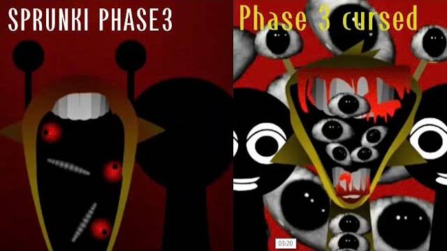 Смешивание всех звуков ужасов в невероятной фазе 3 и Sprunki Phase 3 проклята 👻🎶
