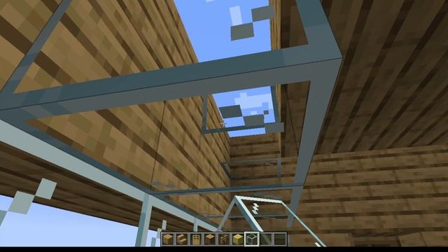 мой первый дом для выживания в minecraft