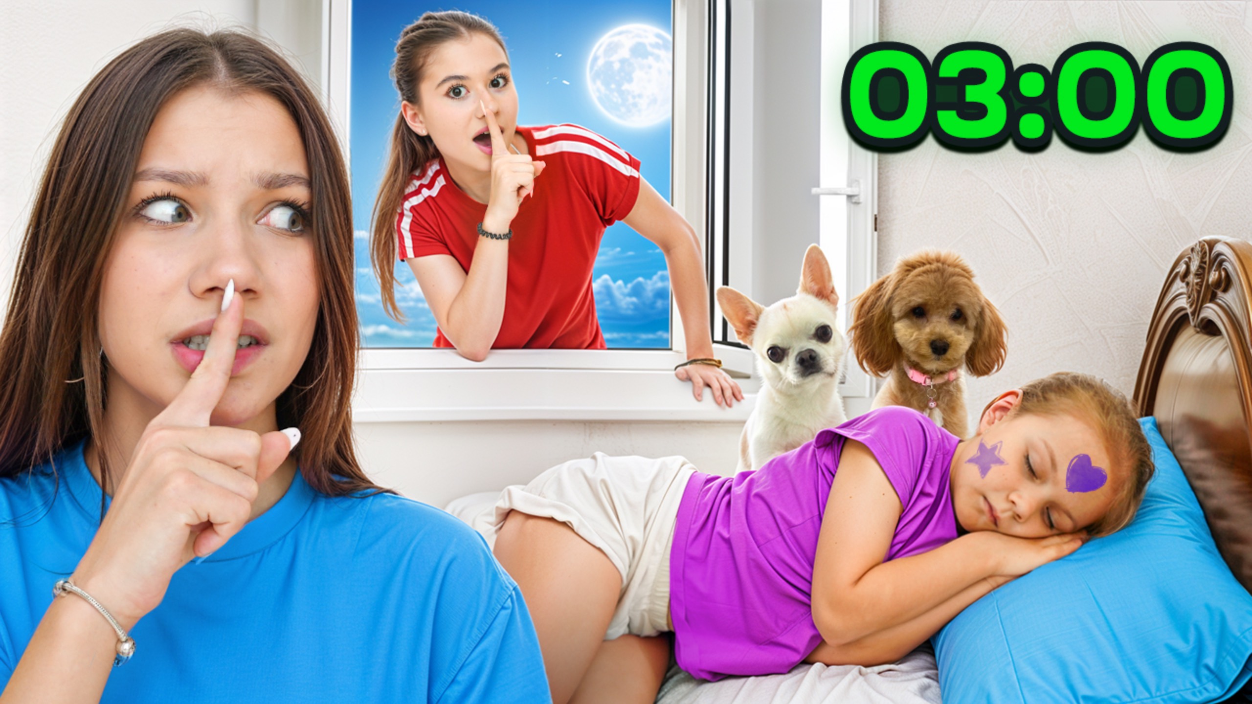 НОЧЁВКА БЛОГЕРОВ на 48 Часов / Вики Шоу