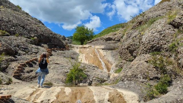 ЛУЧШИЙ ЭКО-МАРШРУТ КРЫМА🌿 Зеленогорье, Арпатские водопады и озеро Панагия. Крым 2025