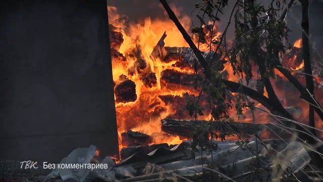 27 мая на Матьянге произошёл крупный пожар: сгорели три