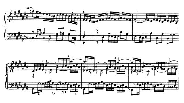 J. S. Bach - Prelude and fugue in C sharp major, BWV 848