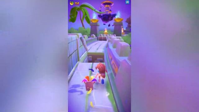 Crash Bandicoot: On The Run! Жаркий Коала-Конг