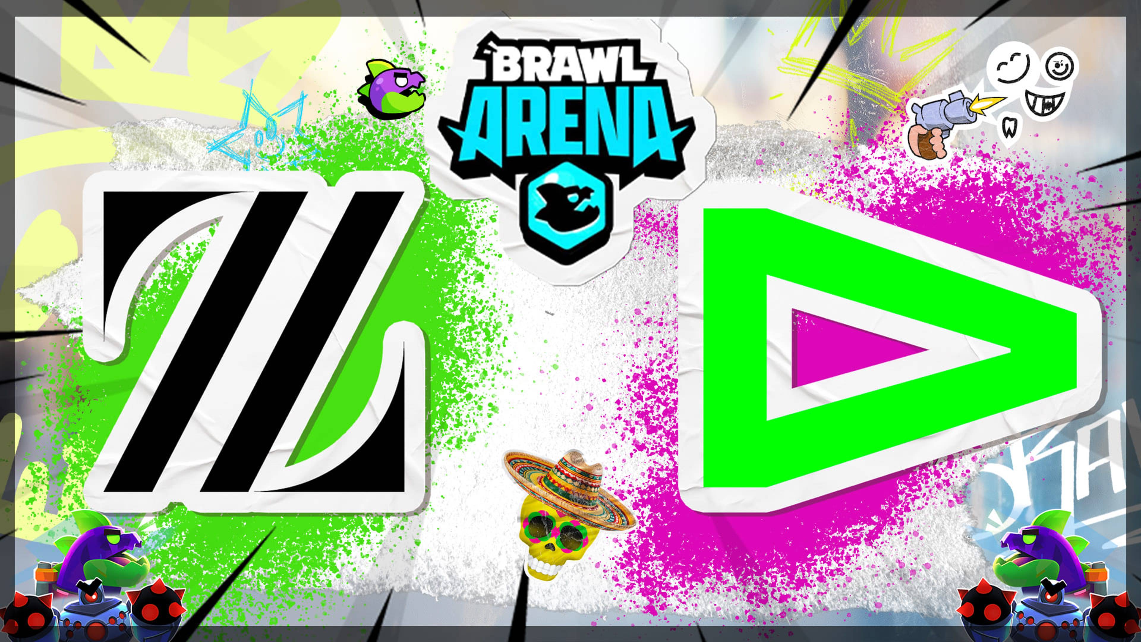 BRAWL ARENA MOBA ZETA DIVISION vs LOUD #brawlstars