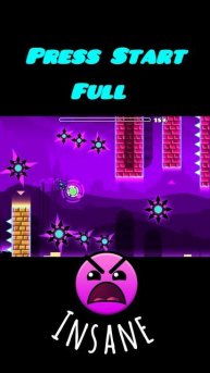 Press Start Полная Версия!!! GD SubZero ГД СабЗиро Геометридаш Geometry Dash #geometrydash